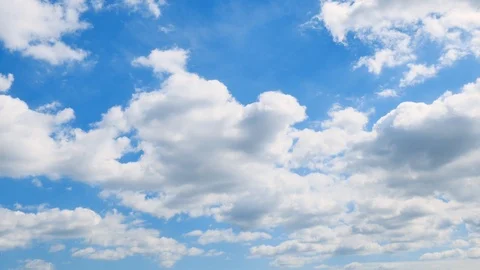 The clear sky with a cloud Stock Footage 94844919
