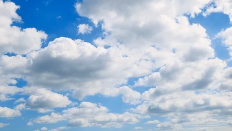 The clear sky with a cloud Stock Footage 94844921