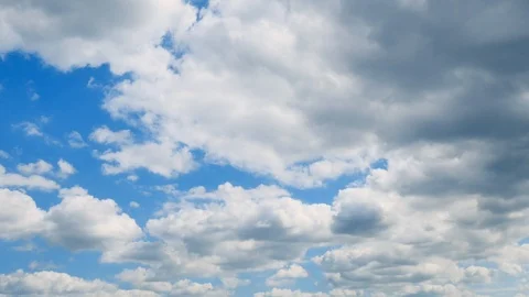 The clear sky with a cloud Stock Footage 94844923