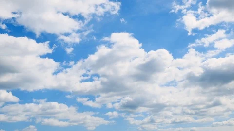 The clear sky with a cloud Stock Footage 94844924