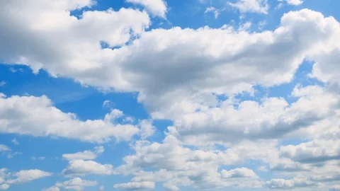 The clear sky with a cloud Stock Footage 94844962