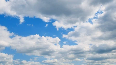 The clear sky with a cloud Stock Footage 94844967