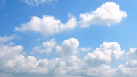 The clear sky with a cloud Stock Footage 95970812