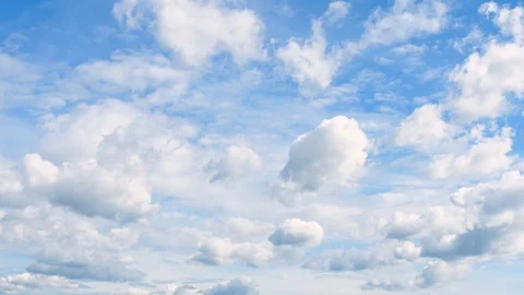 The clear sky with a cloud Stock Footage 96013860