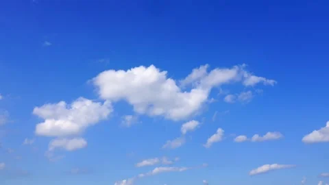 The clear sky with a cloud Stock Footage 167990632