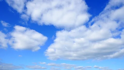 The clear sky with a cloud Video stock 167991754