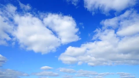 The clear sky with a cloud Video stock 167991762