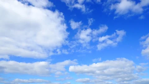 The clear sky with a cloud Video stock 167991763