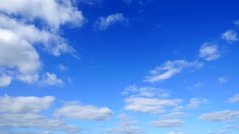 The clear sky with a cloud Video stock 167991840
