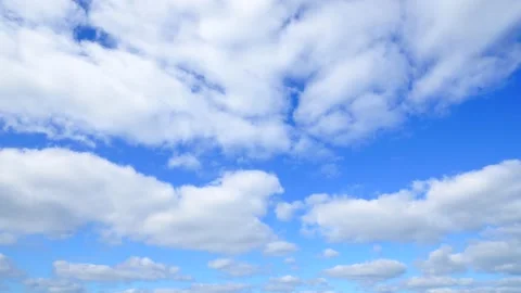 The clear sky with a cloud Video stock 167991875
