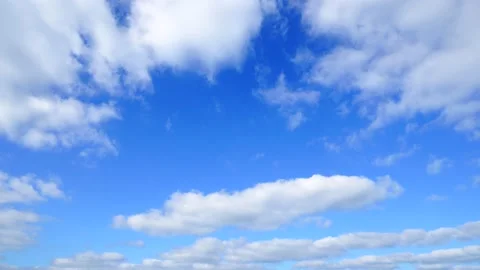 The clear sky with a cloud Video stock 167991884