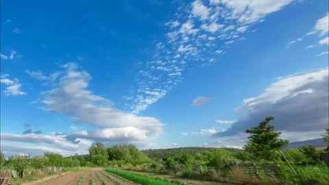 Clear Sky cloud timelapse Stock Footage 249284953