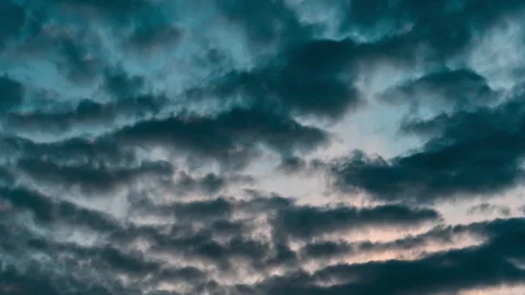 Clear Sky Clouds and Mist Smooth Transition Timelapse Video stock 320988266