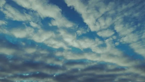 Clear sky from drone Stock Footage 299641946