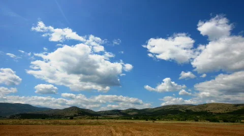 Clear sky Stock Footage