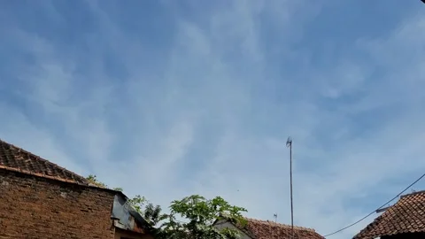 Clear sky in the morning Stock Footage 229516204