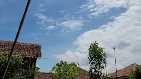 Clear sky in the morning Stock Footage 229602542