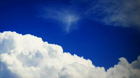 Clear sky Time lapse HD Stock Footage 581551