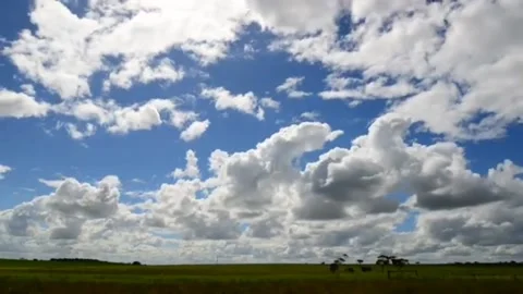 Clear sky timelapse Video stock 204722965