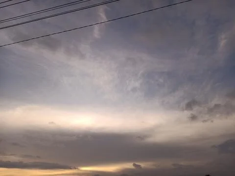 Clear sky view during the day Stock Photos