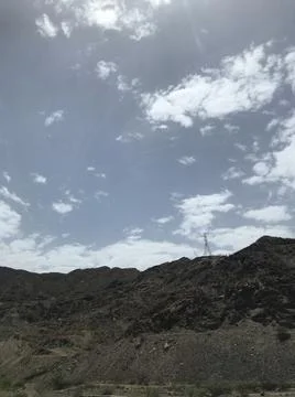 The clear sky view Stock Photos