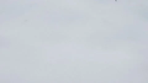 Clear snow blank white winter background backdrop landscape detail close-up Stock Footage 148320846