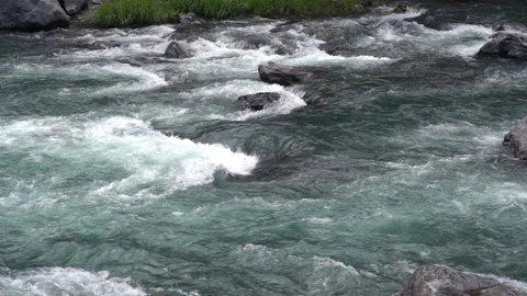 Clear stream HS120FPS Stock Footage 135025582