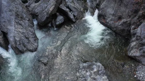 Clear Stream Pigeon Nest Valley Video stock 333080929