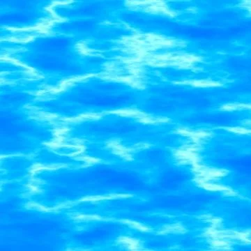 Clear summer pool. Blue open sky. Day light. Fresh air. High sun light. Dream Stock Illustration