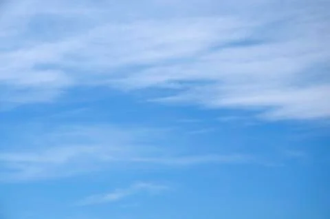Clear summer sky Stock Photos