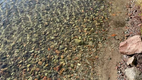 Clear transparent water. Stock Footage 256106301