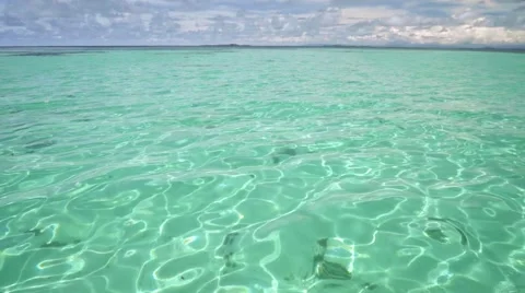 Clear turquoise water Stock Footage 67444026