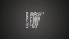 Clear Typography Stock After Effects
