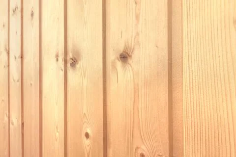 Clear vertical planks background. Rustic backdrop for design. Space for text Stock Photos