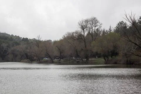 A Clear View From a Lake Stock Photos