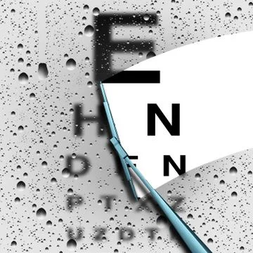 Clear Vision Ilustración de archivo