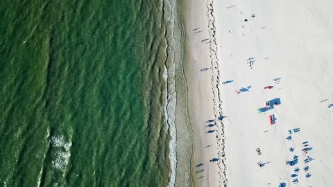 Clear Water Beach Florida Stock Footage 90204382