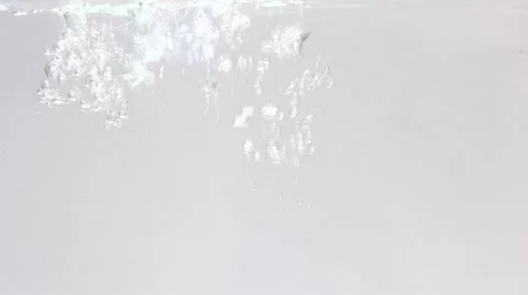 Clear Water With Bubbles Stock-Footage 8663685