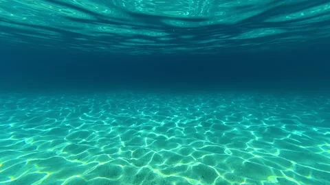Clear water glows softly under sunlight. Lagomandra, Greece Видео 339022351