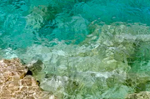 Clear water Foto stock