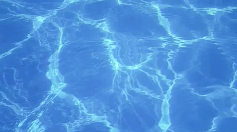 Clear water in the pool. image of clean water Stock Photos