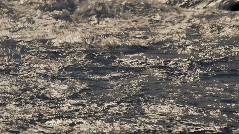 Clear water of River close up on backlit in Nagano, Japan. Video stock 107987949