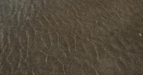 Clear water with small ripples with glare from the sun Stock Footage 146436722