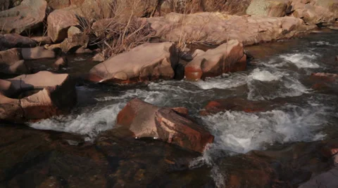 Clear water stream Stock Footage 37044436