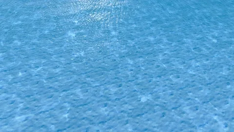 Clear water surface Stock Footage 198985634