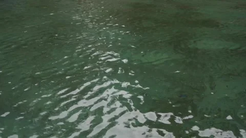 Clear water surface on a river. Stock Footage 248001921