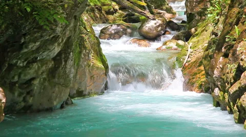 Clear waterfall  Stock-Footage 948950