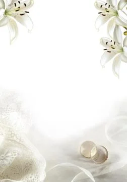 Clear wedding blank Stock Illustration