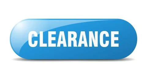 Clearance button. clearance sign. key. push button. Stock Illustration