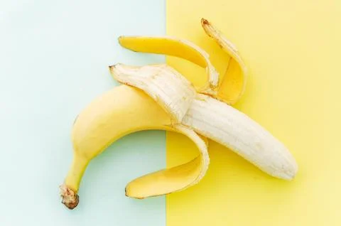 Cleared banana colored surface Resolution and high quality beautiful photo Stock Photos